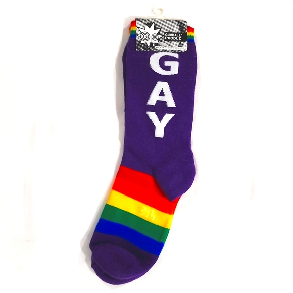 NEW Pride Socks Gay Rainbow 🌈 - Picture 4 of 9